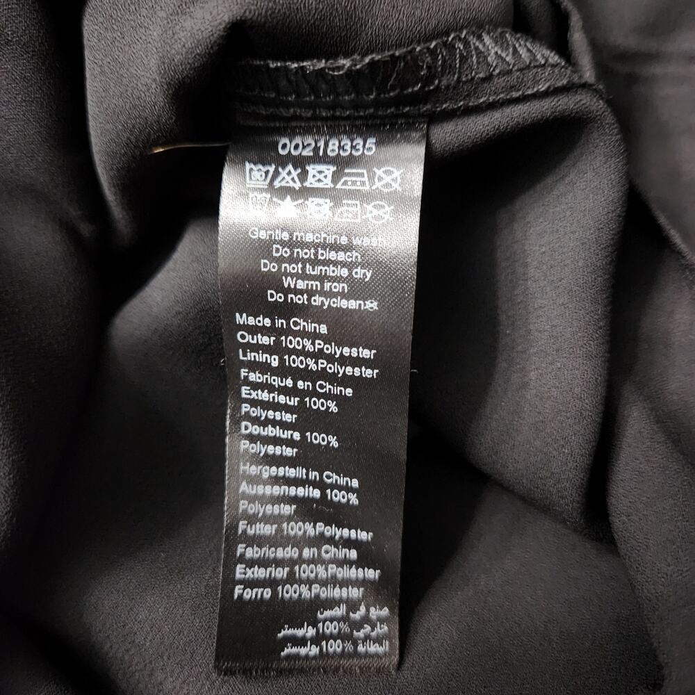 NWT City Chic Maxi Trixie Black Leopard Print Faux Wrap Dress Size XL - Picture 6 of 9